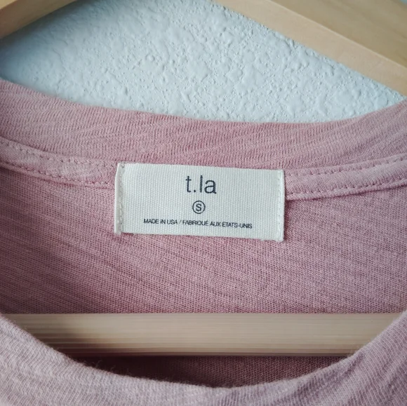 Anthropologie T.La Asymmetrical Short Sleeve Dress - Picture 4 of 4